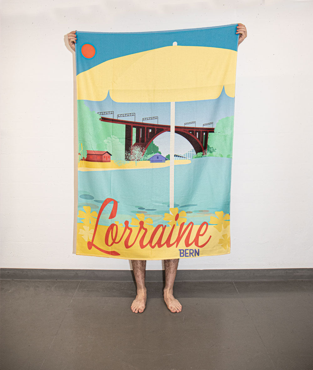 XL Badetuch: Bern Lorraine