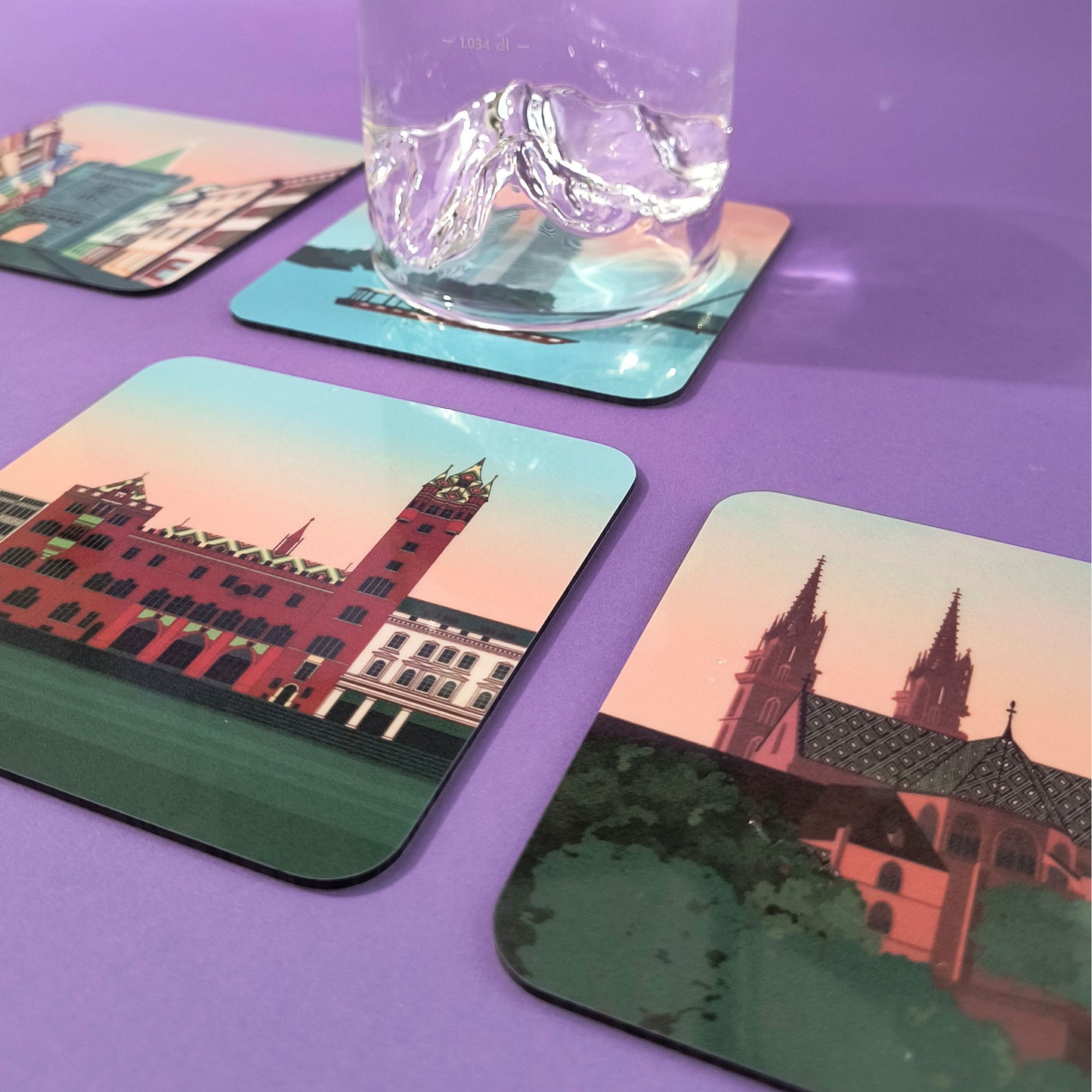 Coaster Set: Basel