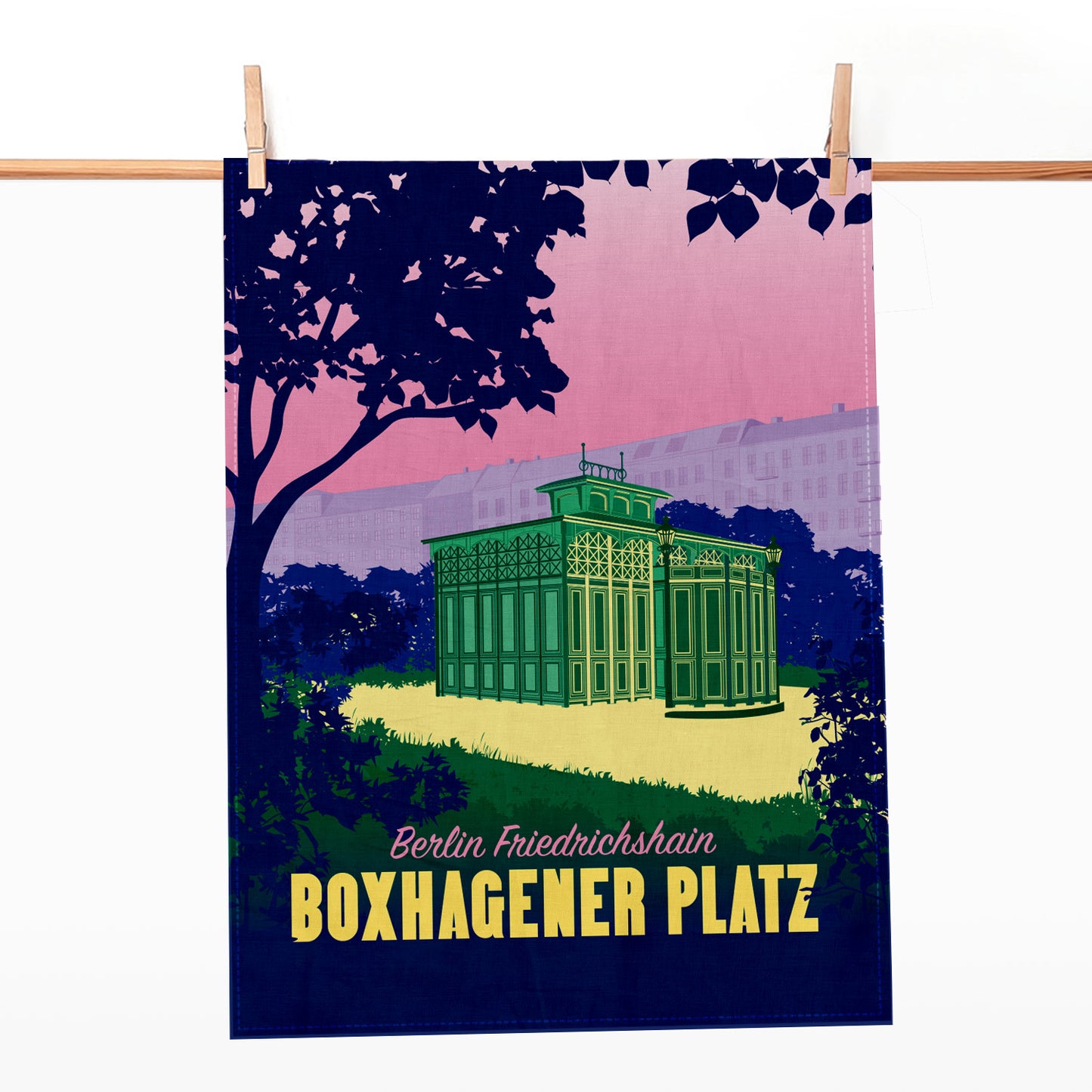 Geschirrtuch: boxhangener platz