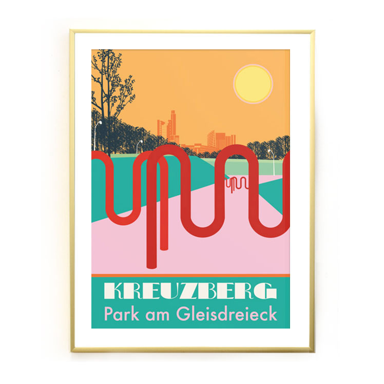 Berlin Poster: Kreuzberg