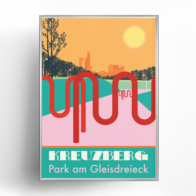 Berlin Poster: Kreuzberg