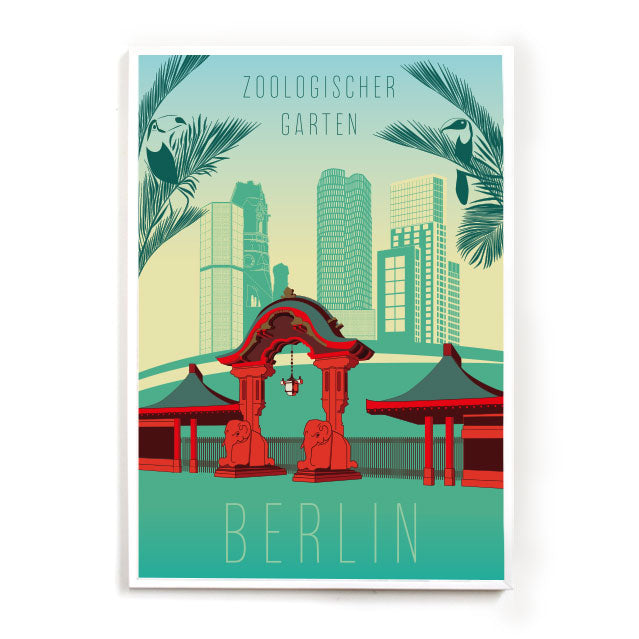 Berlin Poster: Zoologischer Garten
