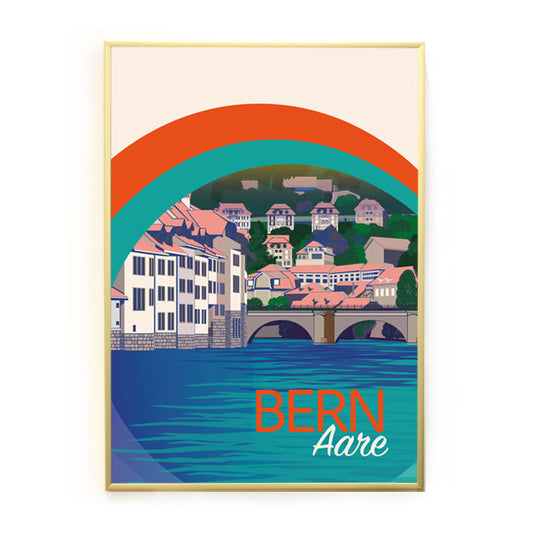 Bern Poster: Bern-Aare