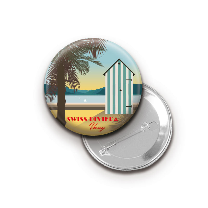 Button: Swiss Riviera Vevey