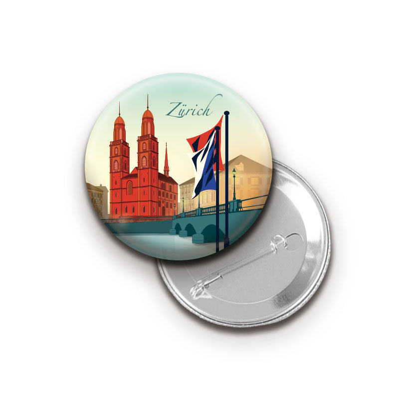 Button: Zürich Großmünster