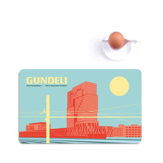 Frühstücksbrettchen: Basel Gundeli