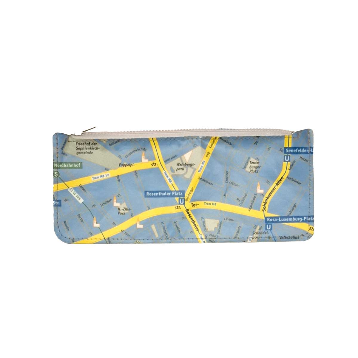 Federtasche mit Berlin-Mitte Stadtplan