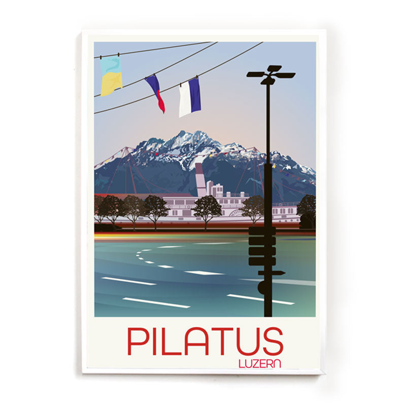 Luzern Poster: Pilatus