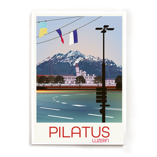 Luzern Poster: Pilatus