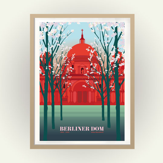 Berlin Poster: Berliner Dom